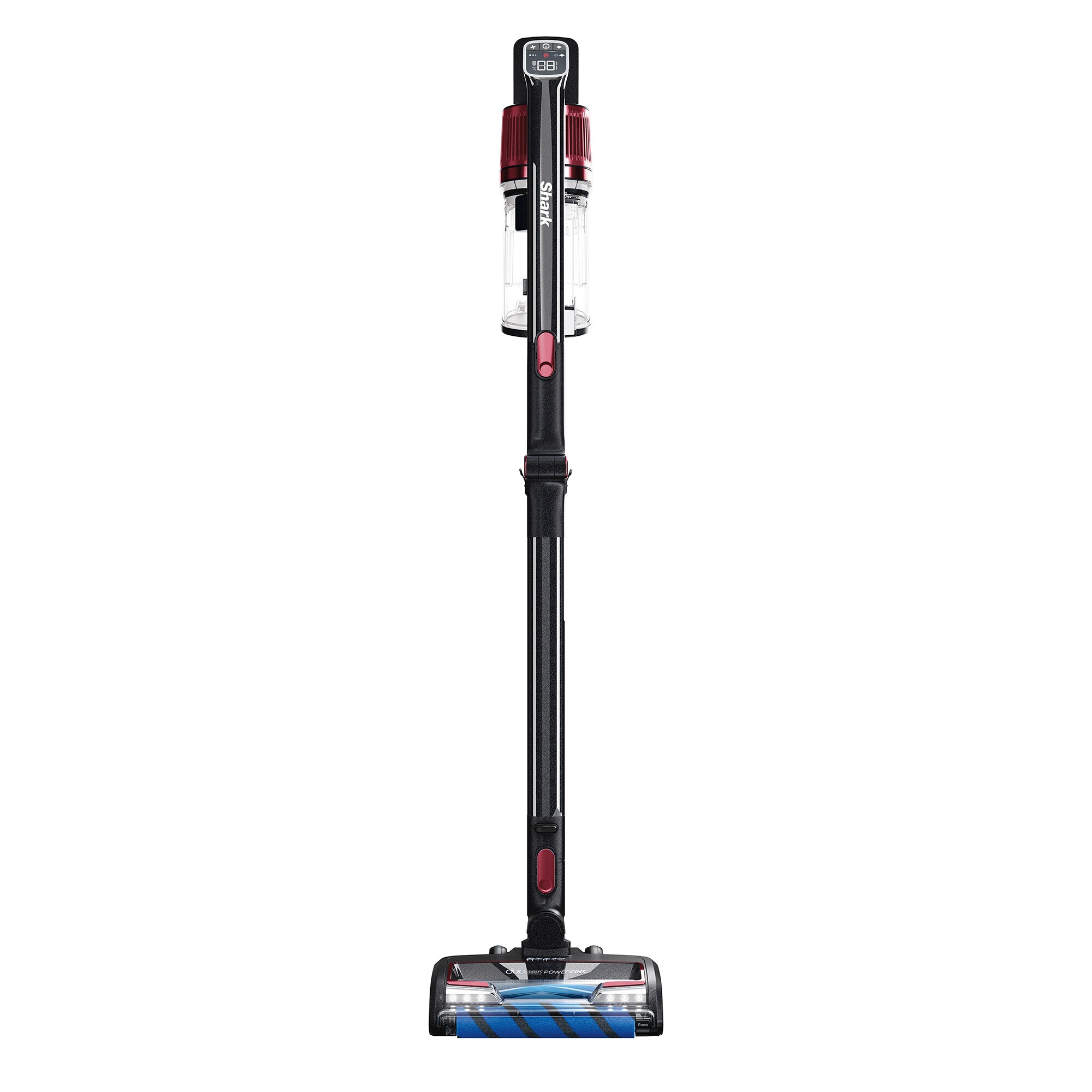 Shark Anti-Hair Wrap with PowerFins & True Pet IZ300UKT Cordless Vacuum Cleaner with up to 60 Minutes Run Time – Black / Red #375785