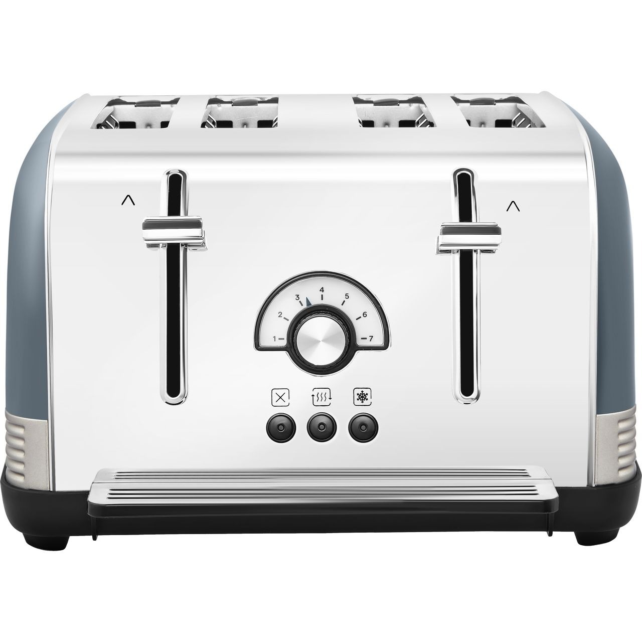 Morphy Richards Venture Retro 240335 4 Slice Toaster – Basalt #384872