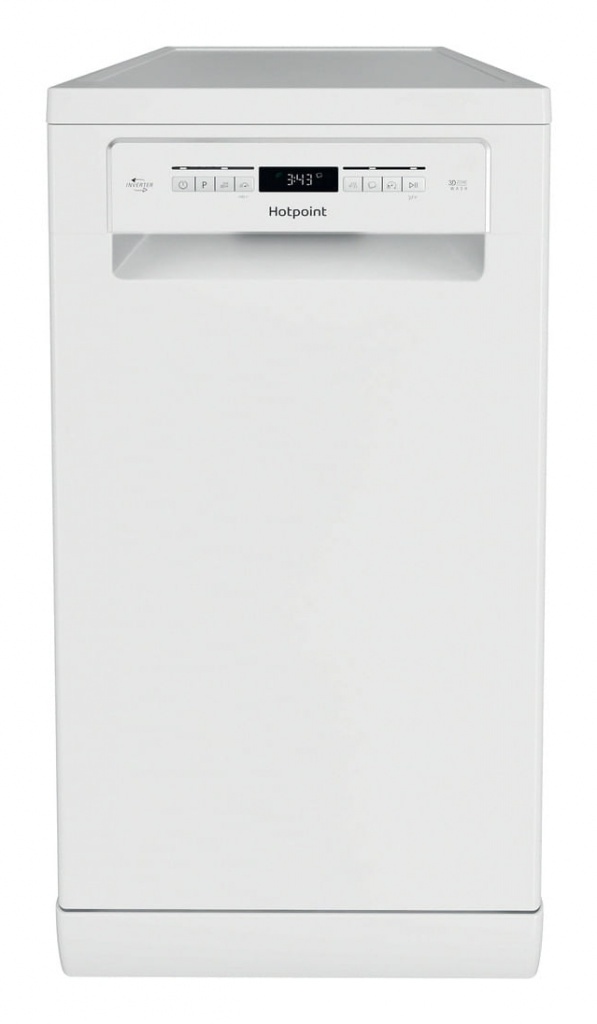 Hotpoint HSFO3T223WUKN Slimline Dishwasher – White #387497