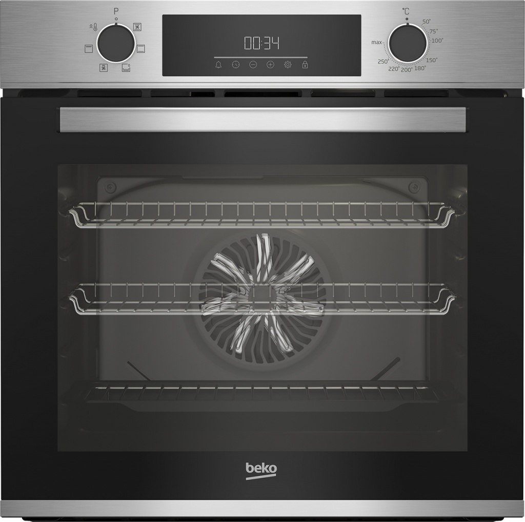 Beko AeroPerfect™ RecycledNet® BBRIE22300XD Built In Electric Single Oven – Stainless Steel – A Rated #389431