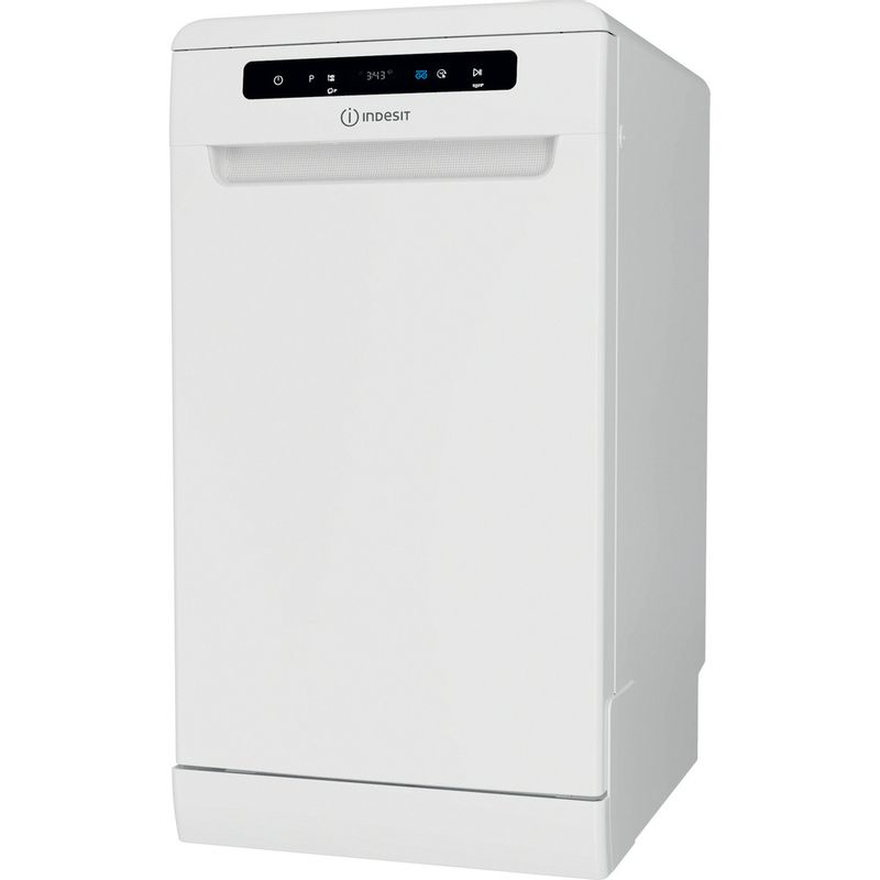 Indesit DSFO3T224ZUKN Slimline Dishwasher – White – E Rated #388454
