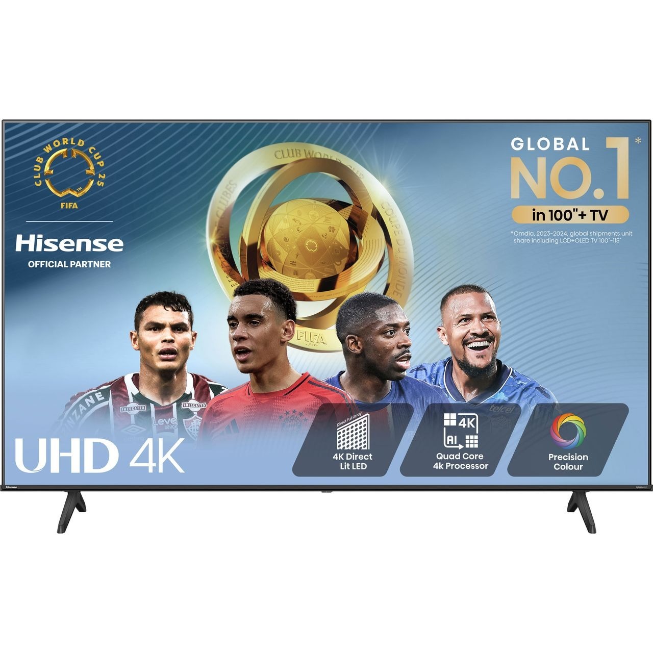 Hisense A6NTUK 43″ 4K Ultra HD Smart Freely TV [2024] – 43A6NTUK #386116