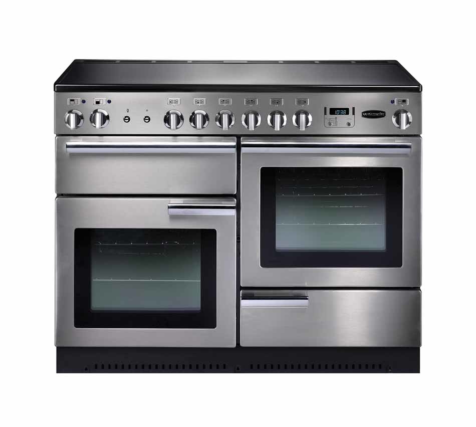 Rangemaster Professional Plus PROP110ECSS/C 110cm Electric Range Cooker with Ceramic Hob – Stainless Steel – A/A Rated #389983