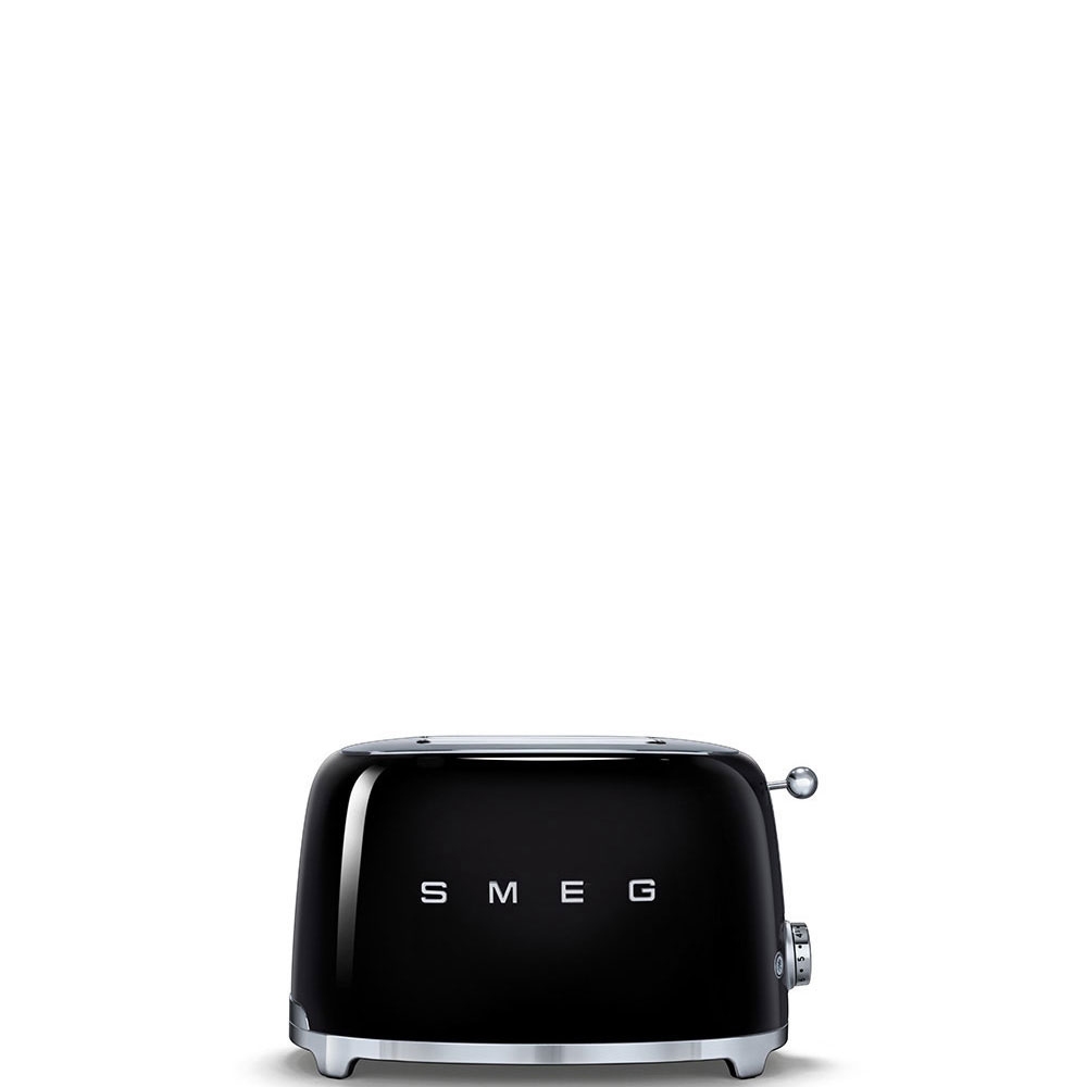 Smeg 50’s Retro TSF01BLUK 2 Slice Toaster – Black #389816