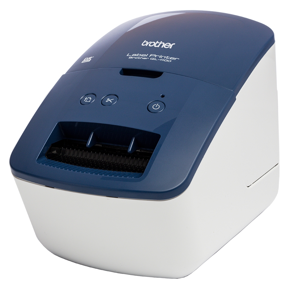 Brother QL600B Thermal Postage & Label Printer – Blue / Black #390084