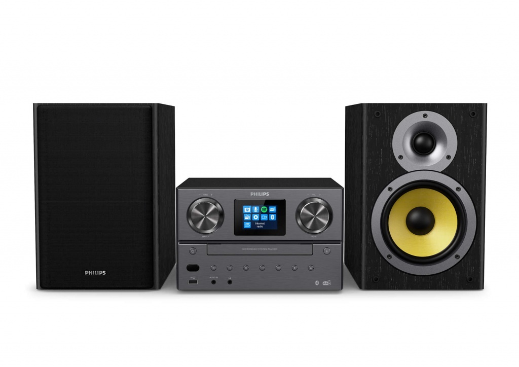 Philips TAM8905/10 100 Watt Hi-Fi System with Bluetooth – Black #389884