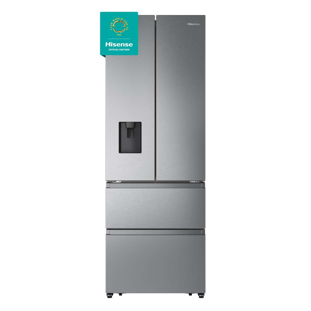 Hisense PureFlat RF632N4WIE Total No Frost American Fridge Freezer – Stainless Steel – E Rated #390066