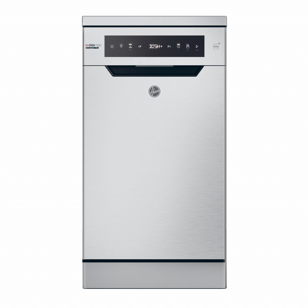 Hoover H-DISH 500 HF0C3SB0FX-80 Wifi Connected Slimline Dishwasher – Stainless Steel – C Rated #389531