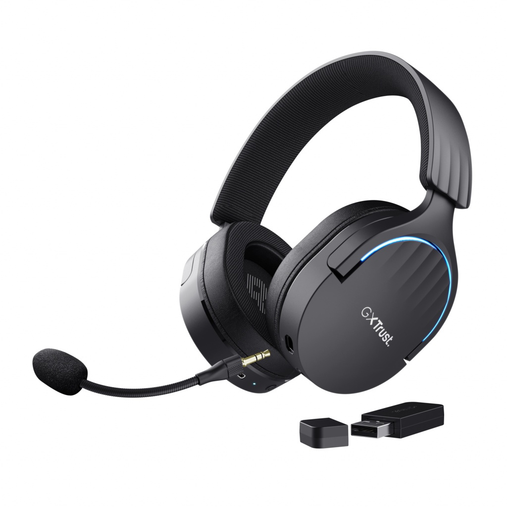 Trust GXT 491 Fayzo Wireless Gaming Headset For Nintendo Switch,PC,PlayStation 4,PlayStation 5,Playstation 3,Wii,Xbox 360,Xbox One,Xbox One S,Xbox S – Black #390124