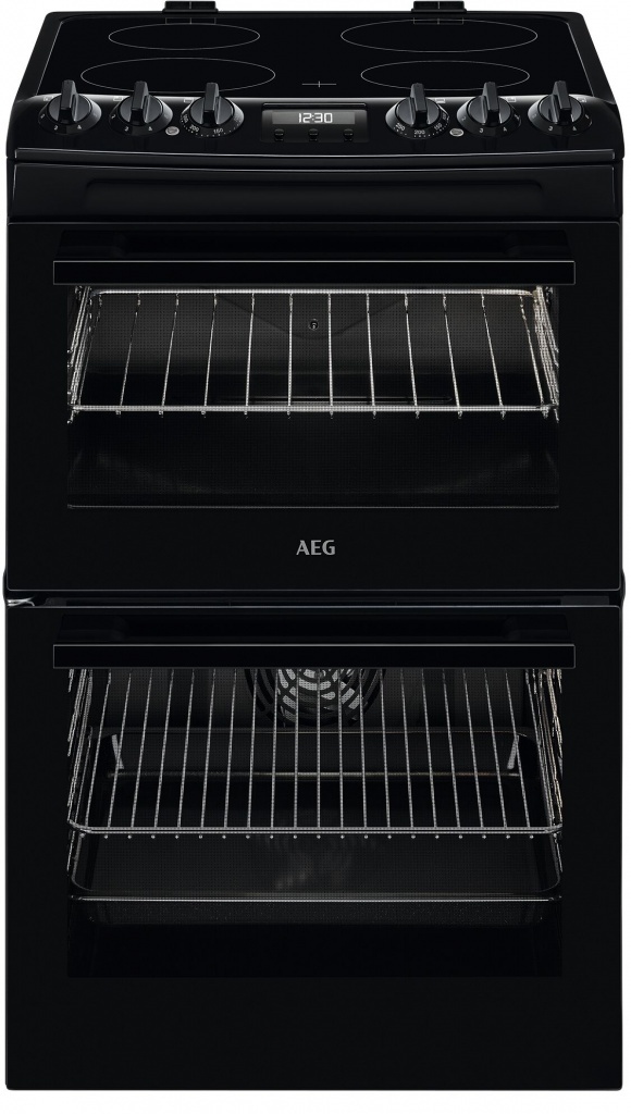 AEG CCX1530ACB Electric Cooker with Ceramic Hob – Black – A/A Rated #390504