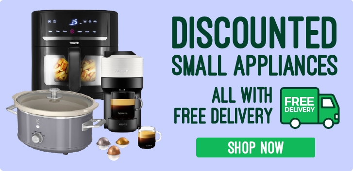 Discounted Small Appliances mobile banner