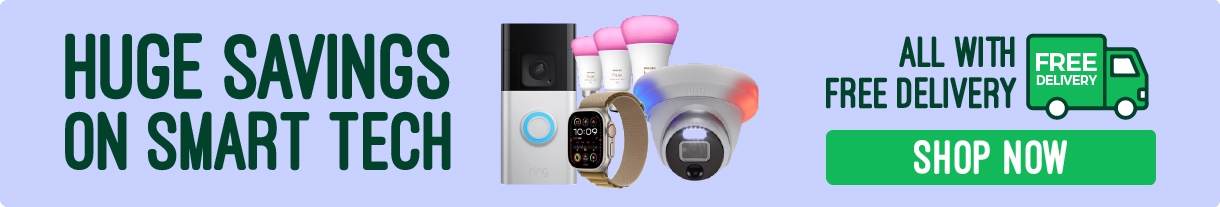 Huge Savings on Smart Tech desktop banner