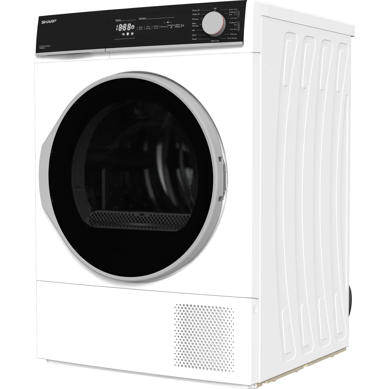 Sharp KD-NHH0S7GW21 10Kg Heat Pump Tumble Dryer – White – A++ Rated #391166