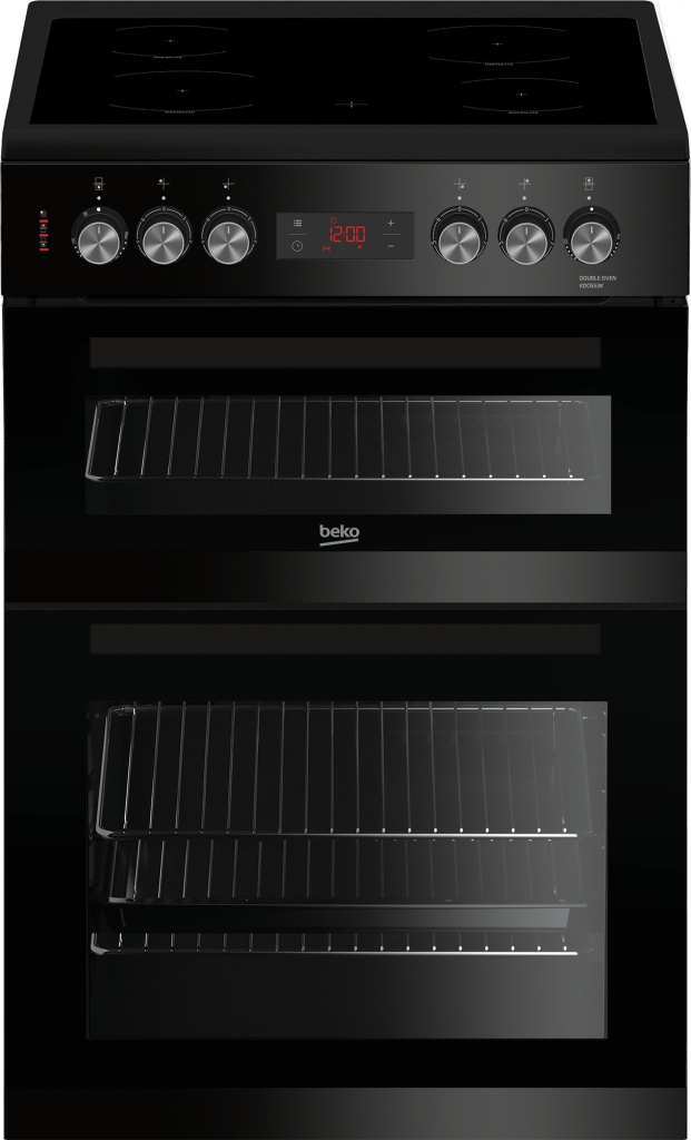 Beko KDC653K 60cm Electric Cooker with Ceramic Hob – Black – A/A Rated #390887