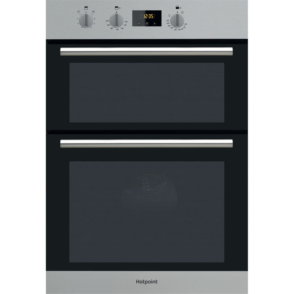Hotpoint DD2544CIX Built-in Electric Double Oven – A Rated – Stainless Steel #390809