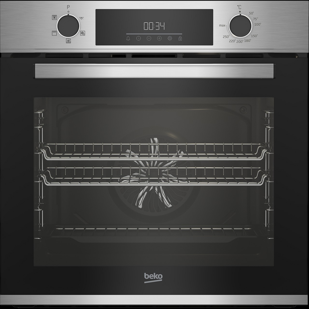 Beko AeroPerfect™ RecycledNet® BBRIF22300X Built In Electric Single Oven – Stainless Steel – A Rated #391250
