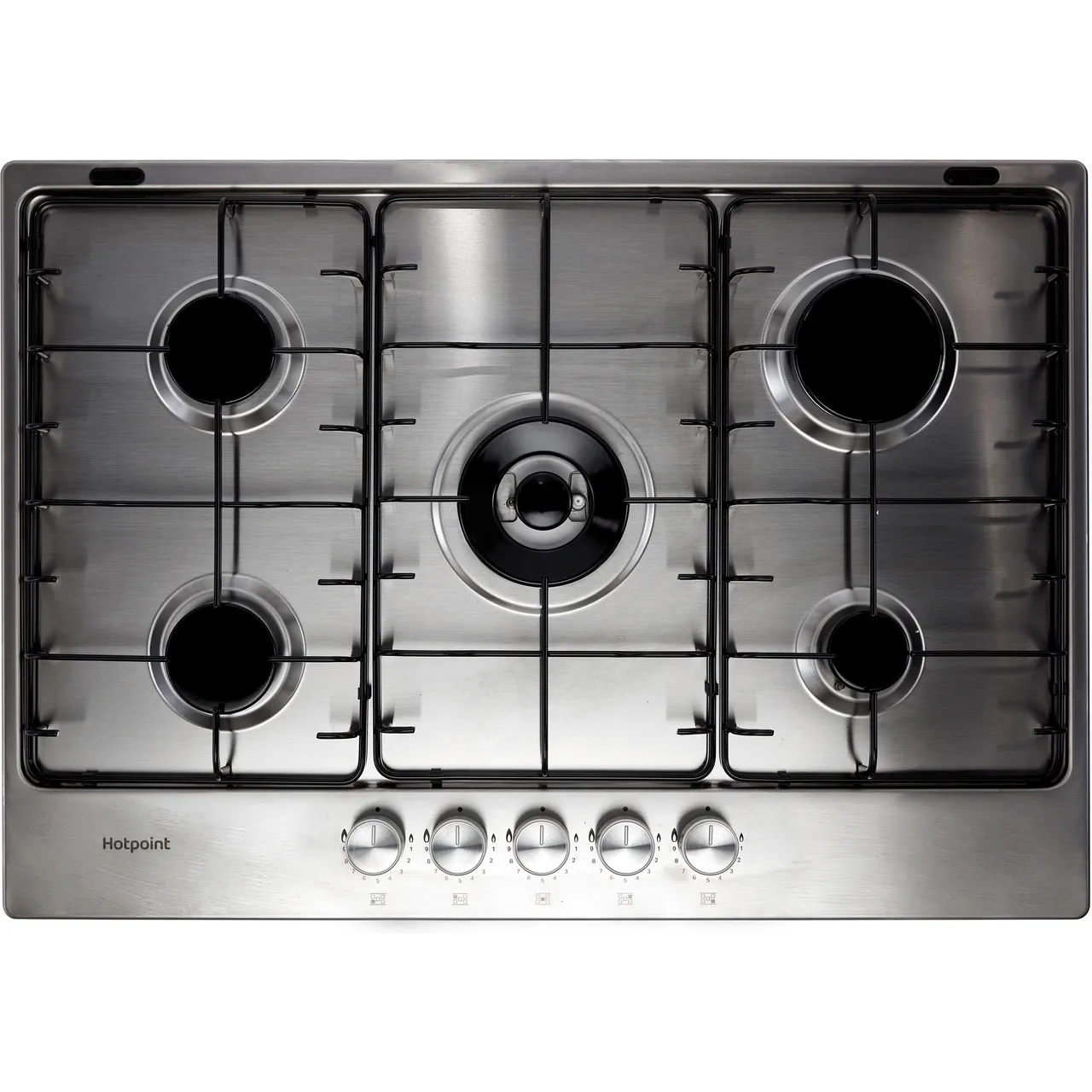 Hotpoint PPH75PDFIXUK 73cm Gas Hob – Stainless Steel #391104