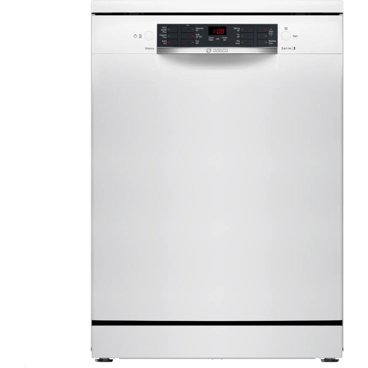 Bosch Series 2 SMS26AW08G Full Size Dishwasher – White – E Rated #391415