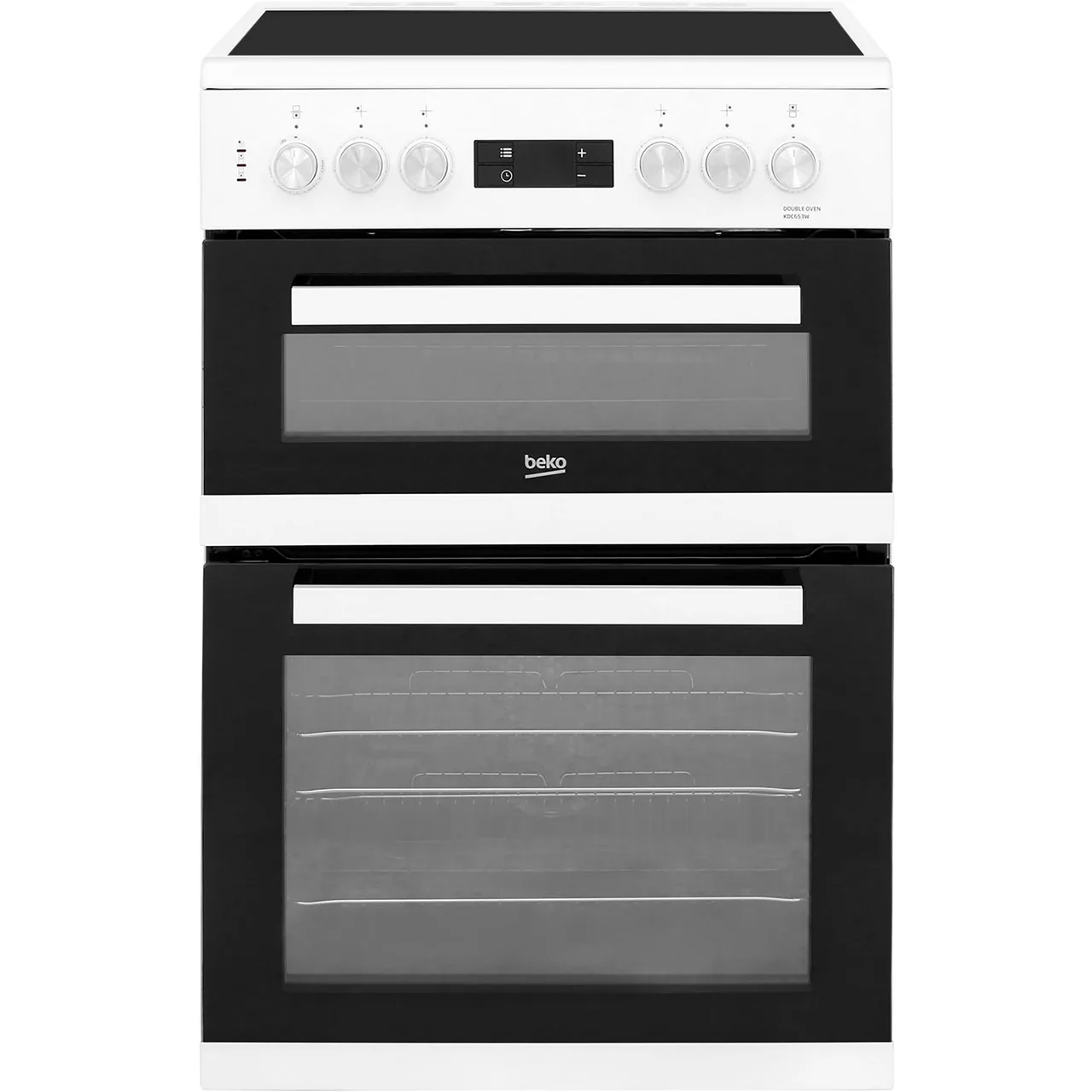 Beko KDC653W 60cm Electric Cooker with Ceramic Hob – White – A/A Rated #391088