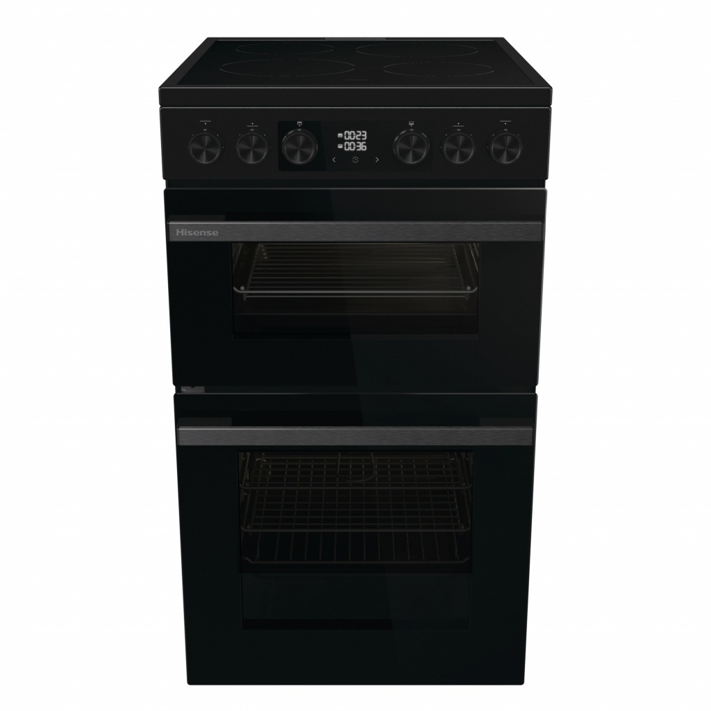 Hisense Hi6 Max HDCEC5C10B 50cm Electric Cooker with Ceramic Hob – Black – A Rated #390853