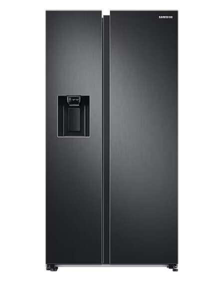 Samsung Series 8 RS68A884CB1 Plumbed Frost Free American Fridge Freezer – Black – C Rated #376319
