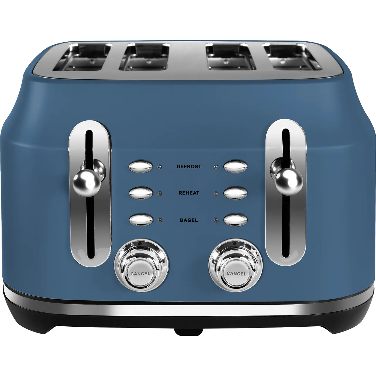 Rangemaster Classic RMCL4S201SB 4 Slice Toaster – Stone Blue #384430