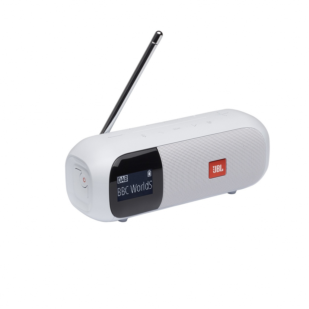 JBL JBLTUNER2WHT Digital Radio with Analog & digital Tuner – White #379961