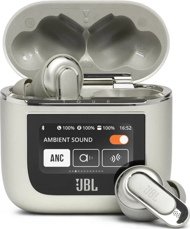 JBL Tour Pro 2 True Wireless Noise Cancelling In-Ear Headphones – Champagne #382758