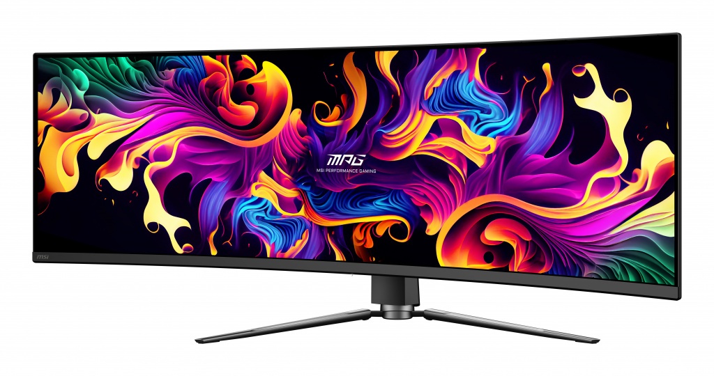 MSI MPG 491CQP 49″ DQHD 144Hz OLED Monitor – Black #385728
