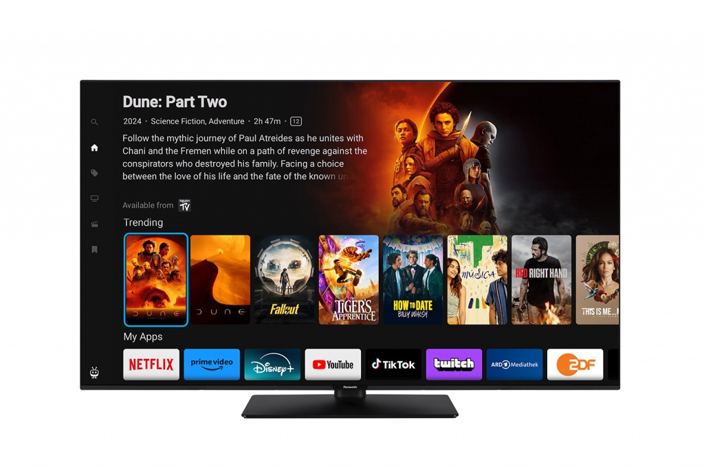 Panasonic W60 43″ 4K Ultra HD Smart Freely TV [2024] – TB-43W60AEY #389013