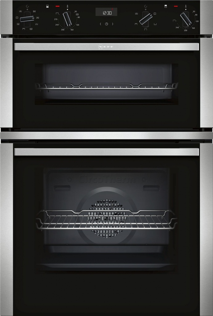 NEFF N50 U1ACE2HN0B Built In Electric Double Oven – Stainless Steel – A/B Rated #388528