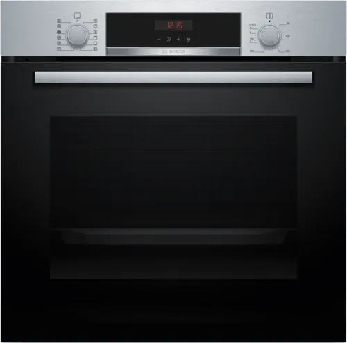 Bosch Series 4 HQA574BS3B Built In Electric Single Oven with Pyrolytic Cleaning – Stainless Steel – A+ Rated #390487