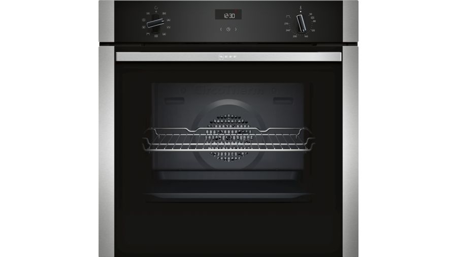 NEFF N50 B1ACE4HN0B Built In Electric Single Oven – Stainless Steel – A Rated #390548