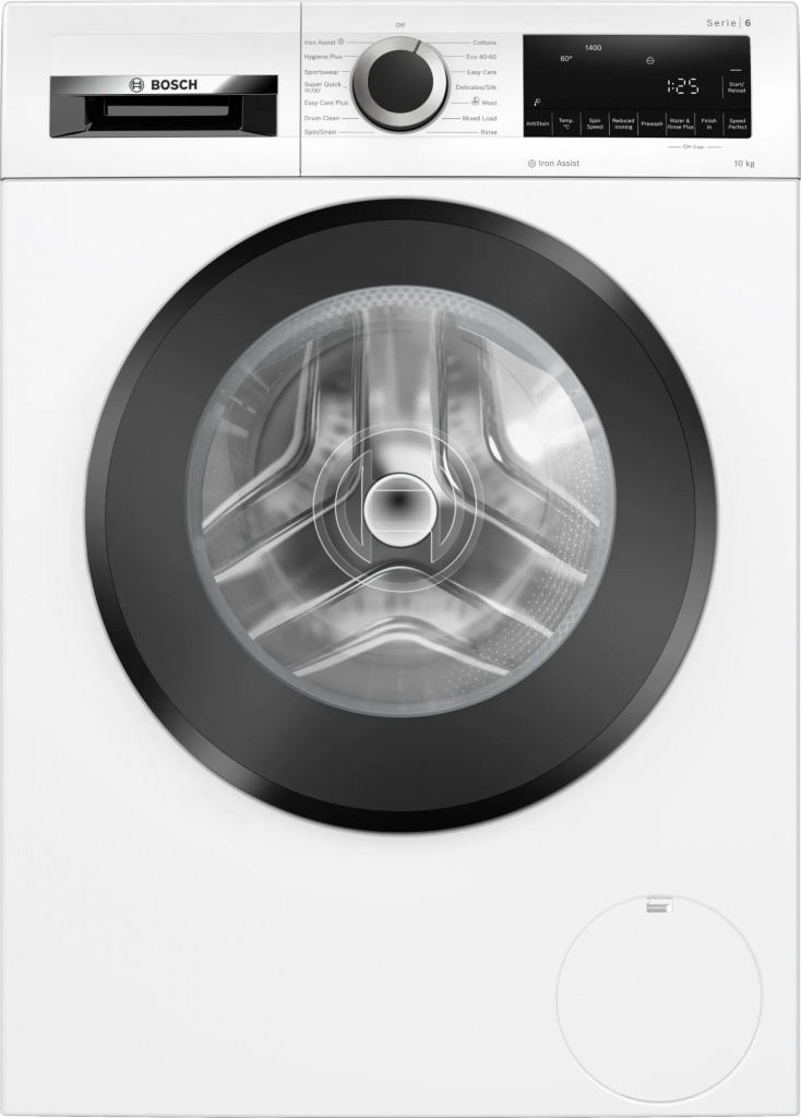 Bosch Series 6 WGG254Z0GB 10kg Washing Machine with 1400 rpm – White – A Rated #390850