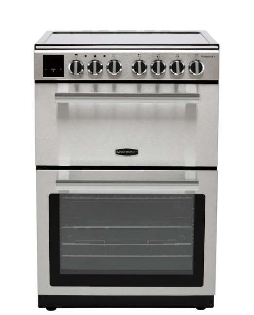 Rangemaster Professional Plus 60 PROPL60EISS/C 60cm Electric Cooker with Induction Hob – Stainless Steel / Chrome – A/A Rated #391373