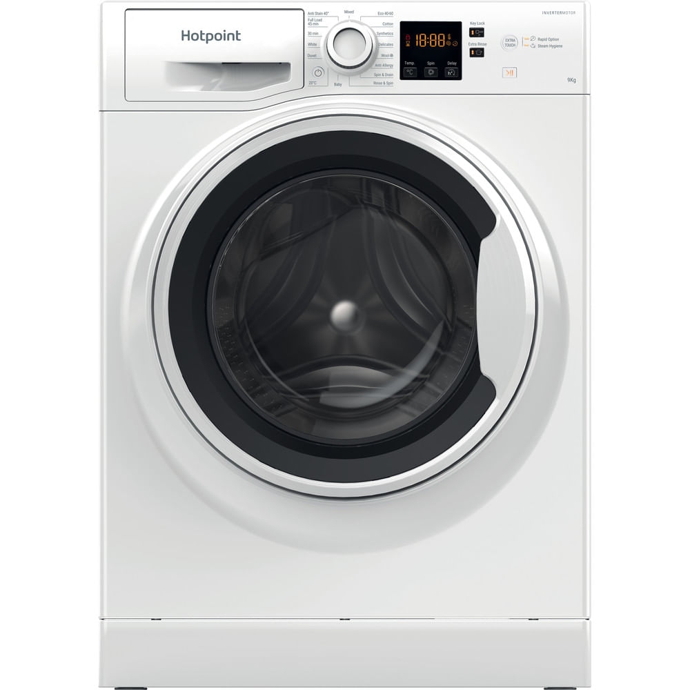 Hotpoint NSWA 946 WW UK 9kg Washing Machine with 1400 rpm – White – A Rated #392915